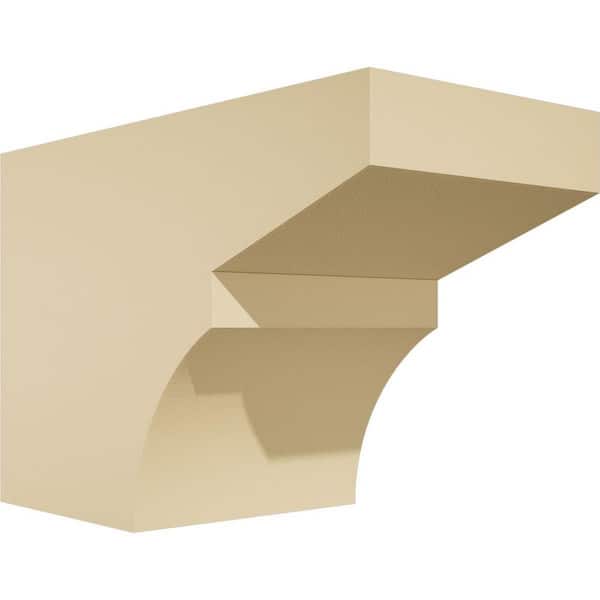 Ekena Millwork Standard Monterey 6 in. W x 8 in. H x 12 in. D Signature Urethane Rafter Tail Outlooker