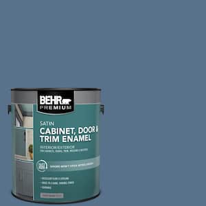 1 gal. #PPU14-01 Arrowhead Lake Satin Enamel Interior/Exterior Cabinet, Door & Trim Paint