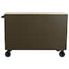 Husky 52 in. 10-Drawer Army Green Mobile Workbench