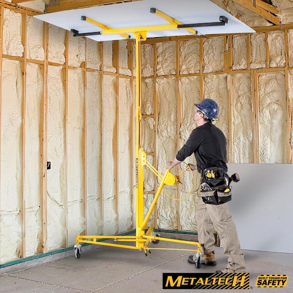 48.4 in. x 57 in. x 58 in. Jobsite Series Drywall Panel Hoist Tool, Panel Sheet Carrier for Wall or Ceiling Installation