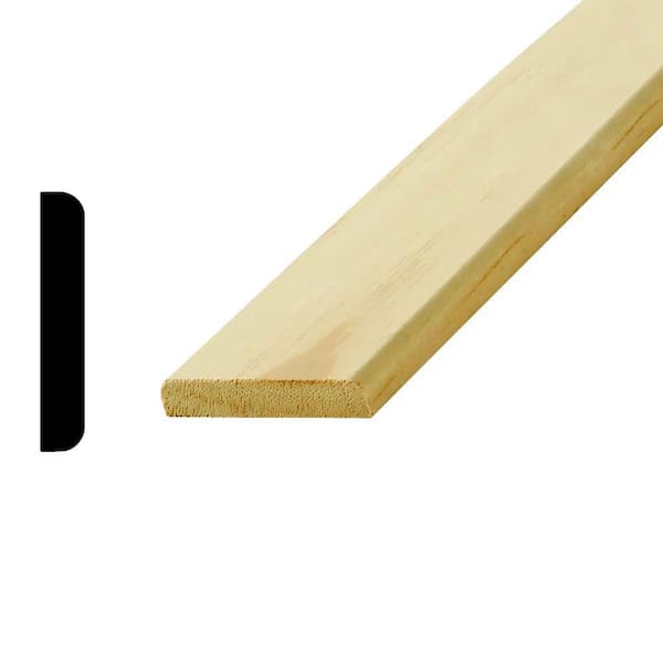 Woodgrain Millwork WM 972 3/8 in. x 2 in. Solid Pine Mullion Molding