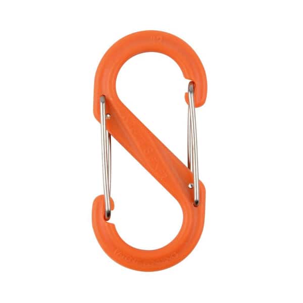 Plastic Carabiner,20 PCS Highly Practical Carabiner with a Smooth Surface  That Can Be Operated with One Hand