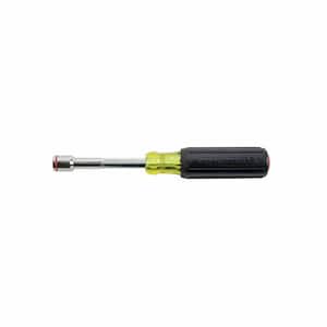 1/2 in. Heavy Duty Magnetic Tip Nut Driver with 4 in. Shaft- Cushion Grip Handle
