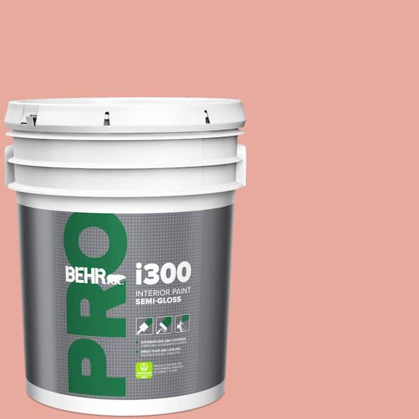 5 gal. #M170-4 Passion Fruit Punch Semi-Gloss Interior Paint
