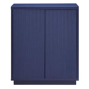 Alston 27.75 in. Dark Blue Rectangular Accent Storage Cabinet