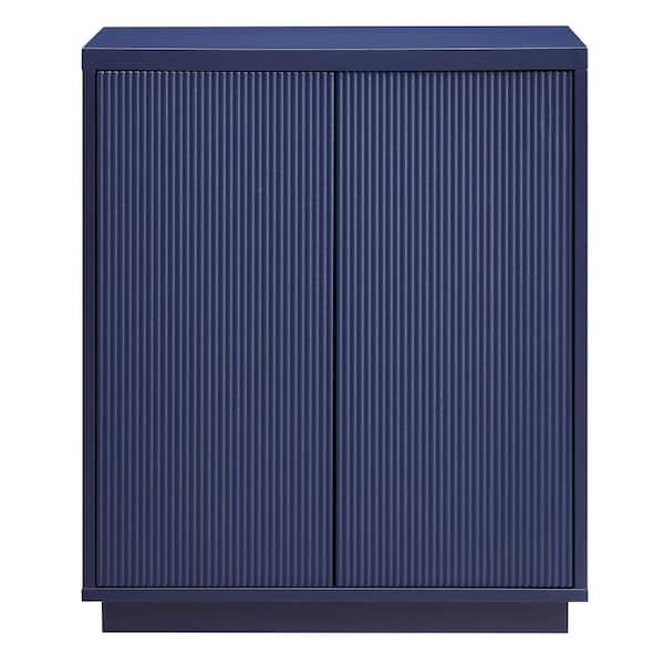 Meyer&Cross Alston 27.75 in. Dark Blue Rectangular Accent Storage Cabinet