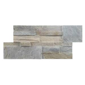 7 in. x 14 in. Golden Honey Stacked Stone Manufactured Siding (8 sq. ft./Case)