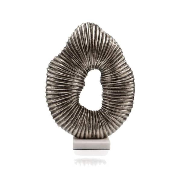 Multi-Colored 12.25 in. x 17 in. Novelty Metal Abstract