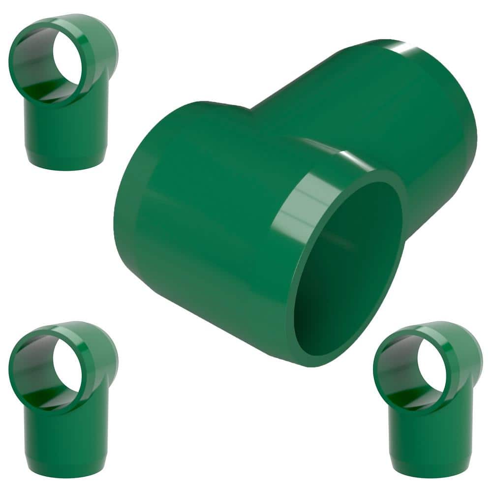 1-1/4 in. Furniture Grade PVC Slip Sling Tee in Green (4-Pack) price history on PriceWatchPro