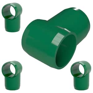 1 in. Furniture Grade PVC Slip Sling Tee in Green (4-Pack)