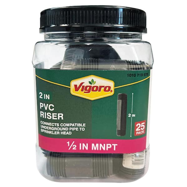 Vigoro 1/2 in. x 2 in. PVC Riser Jar (25-Pack)