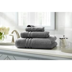 Turkish Cotton Ultra Soft Charcoal Gray 6-Piece Bath Towel Set