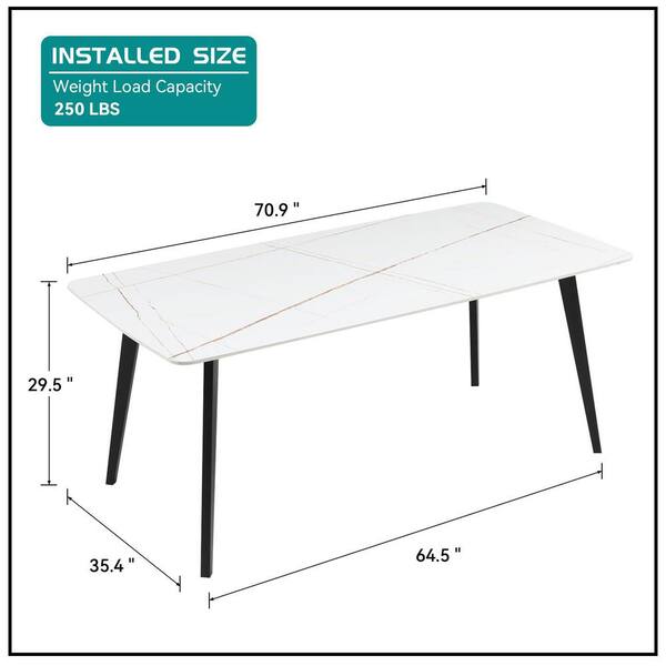 ⭐Jing⭐　INOUT NEW Standard Table Porter International Designs Manzanita Midnight Dining Table