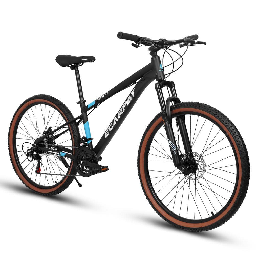 27 in. Wheel Mountain Bike, 21-Speed Disc Brake Trigger Transmission, Alumi