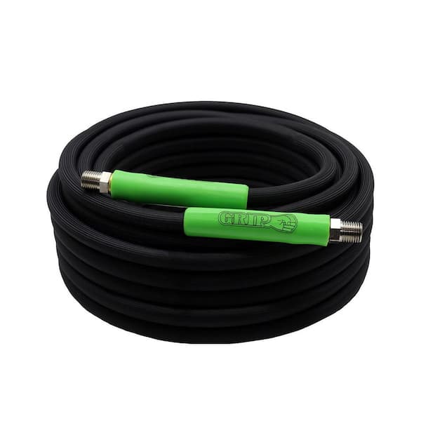 Grip on Tools 3/8 in. x 50 ft. Polyester Braided Rubber Air Hose