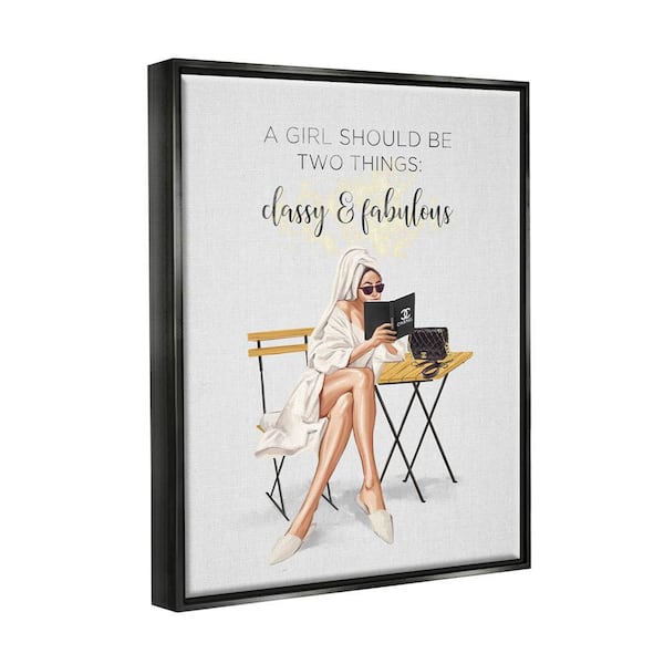 Buy Fashion Designer Quote Classy and Fabulous Decorative Book Set