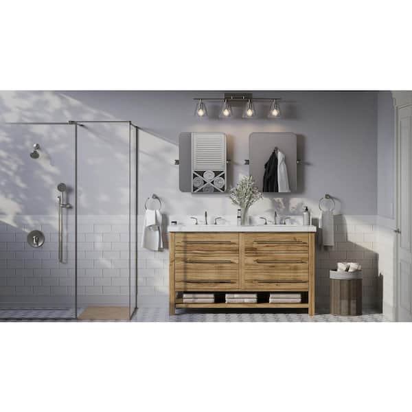 Symmons Elm HydroMersion Wall Mount 7-Spray Dual Fixed and