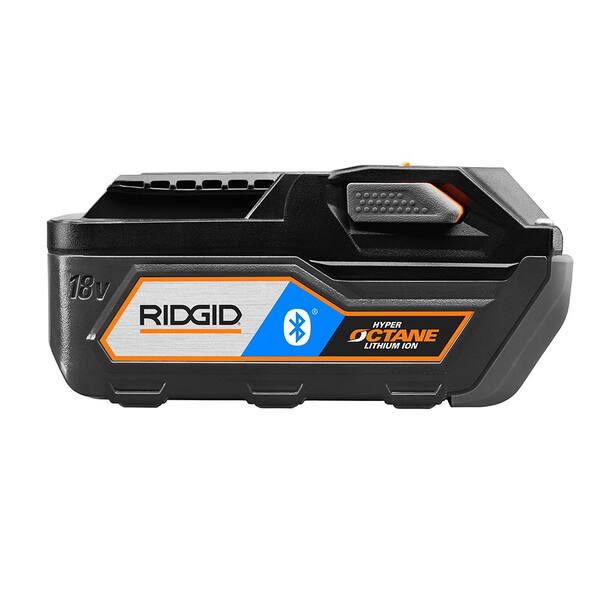 RIDGID - 18V OCTANE Bluetooth 6.0 Ah Battery