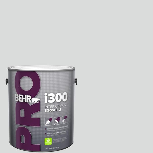 BEHR PRO 1 gal. #PPL-65 Silver Charm Eggshell Interior Paint PR33001 ...