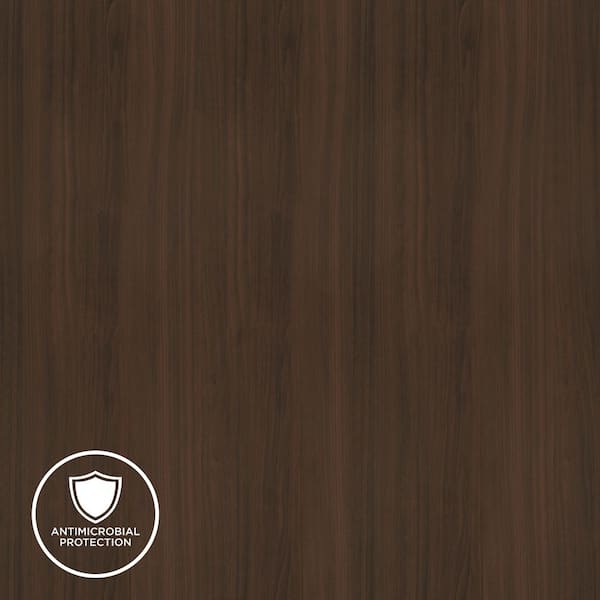 Wilsonart 3 in. x 5 in. Laminate Sheet Sample in Colombian Walnut with Premium Textured Gloss Finish