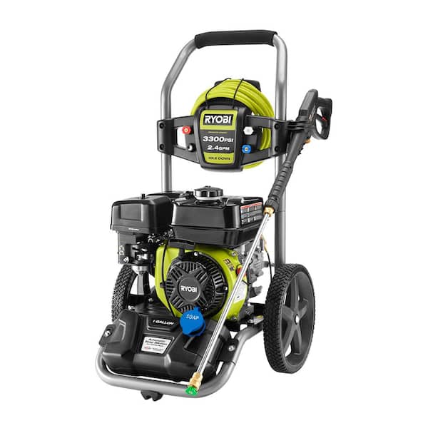 RYOBI 3300 PSI 2.4 GPM Cold Water Gas Pressure Washer with 212cc