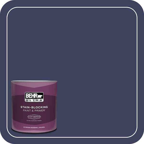 BEHR ULTRA 1 qt. Home Decorators Collection #HDC-MD-01 Majestic Blue Extra Durable Eggshell Enamel Interior Paint & Primer