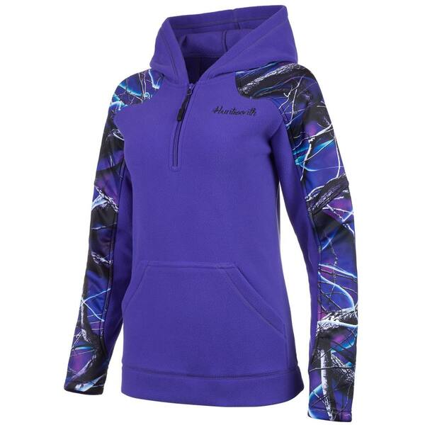 HUNTWORTH HUNTWORTH Women's Medium Violet / Ultraviolet Hooded Pullover