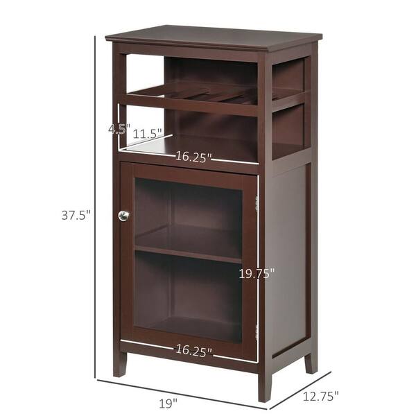 12W x 12D x 16H Acrylic Locking Display Cabinet 3 Shelves