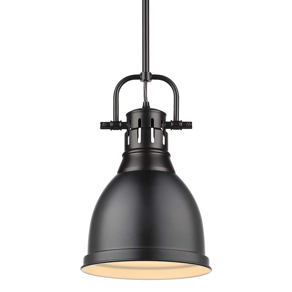 black rod pendant light