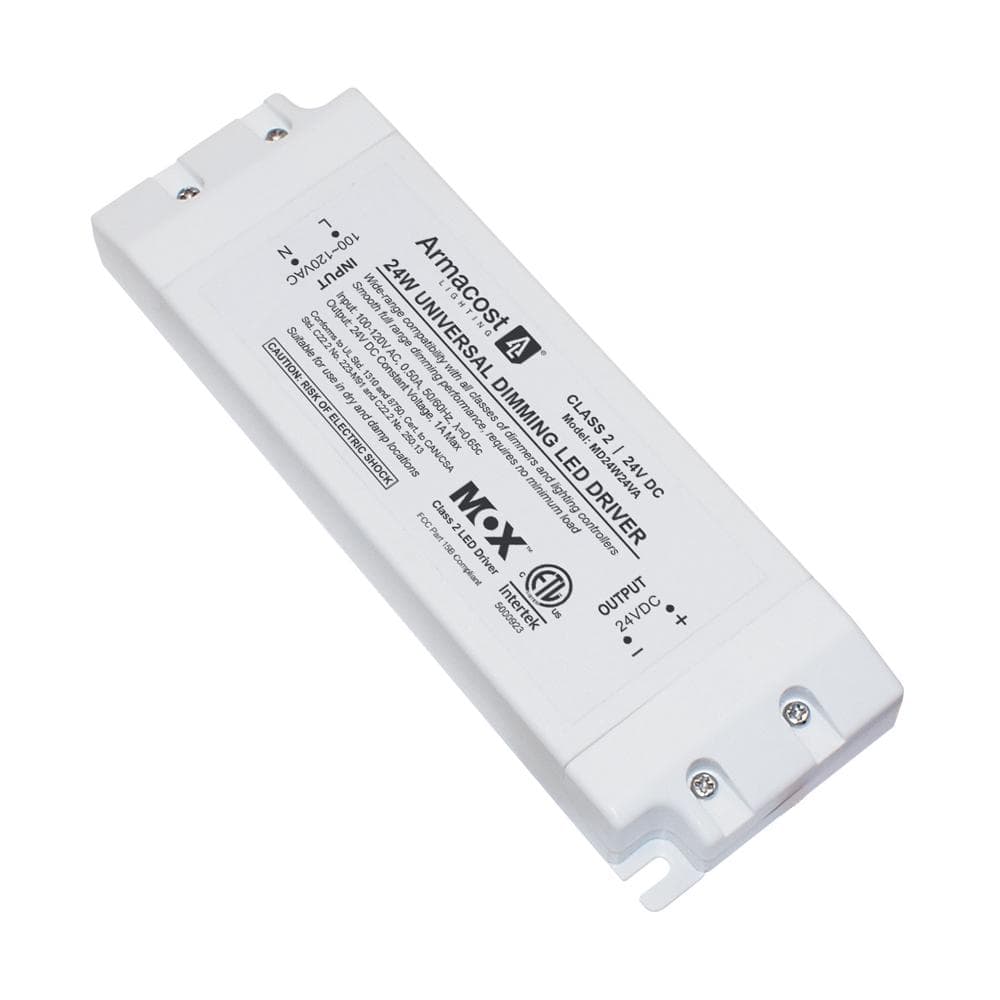 Armacost Lighting 12-Watt Standard 12-Volt DC Constant Voltage LED Driver,  White, Hardwired/Plug-in, Low Voltage in the Under Cabinet Lighting Parts &  Accessories department at
