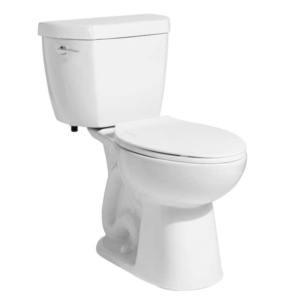 Niagara Stealth The Original 2-Piece 0.8 GPF Single Flush Elongated Toilet in White Seat Not Included