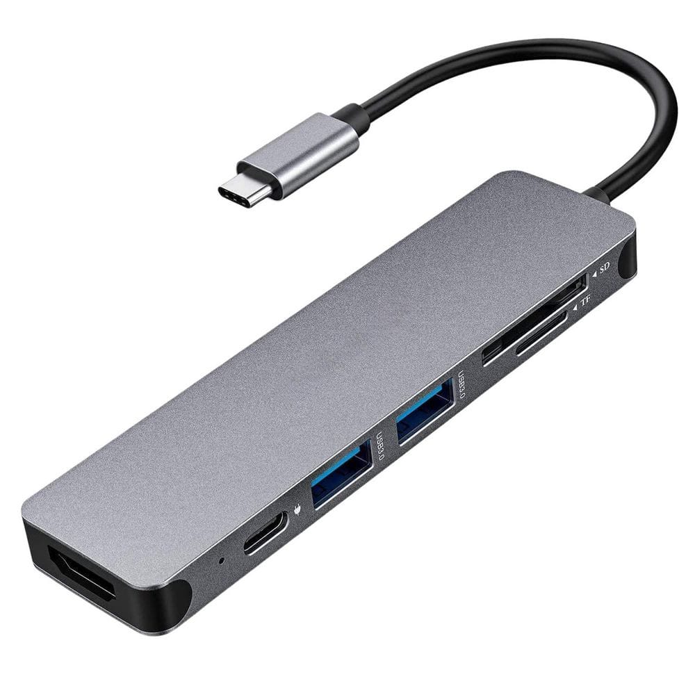 OBJLGEV USB C Hub Multi-Port Adapter for MacBook Pro 7-in-1 HDMI