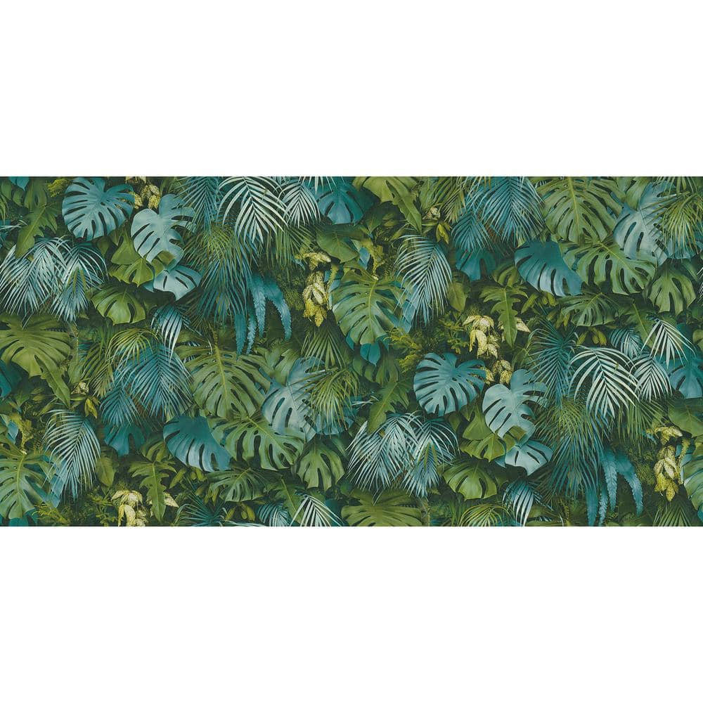 Botanical Blue Wallpaper Sample