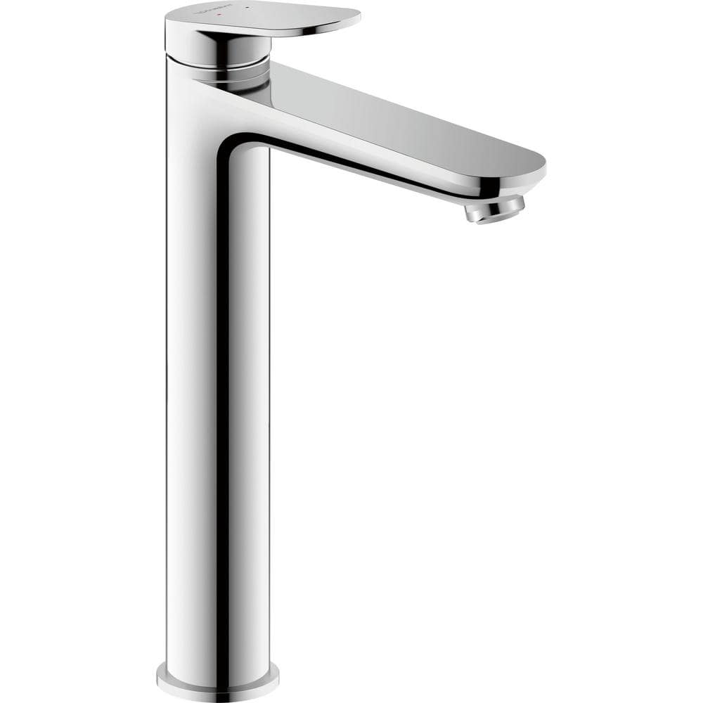 Polished Chrome Single Handle Vessel Bathroom Faucet