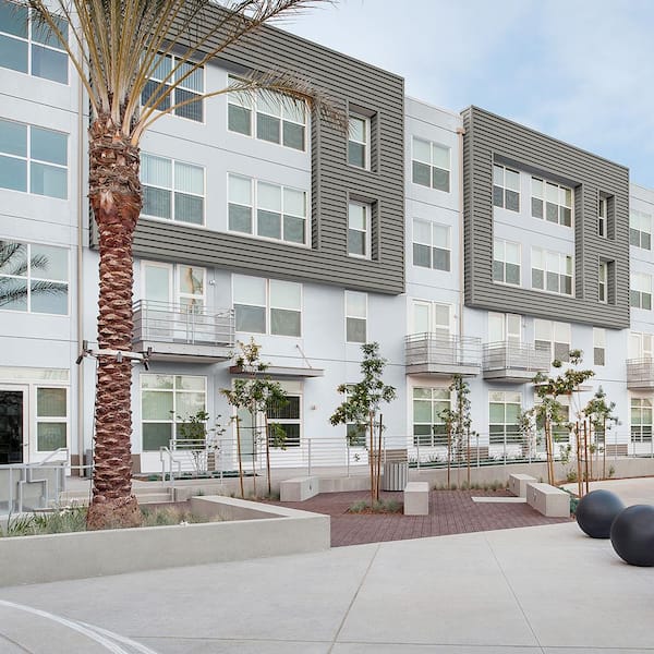 1 gal. #580A-1 Fog Semi-Gloss Exterior Paint