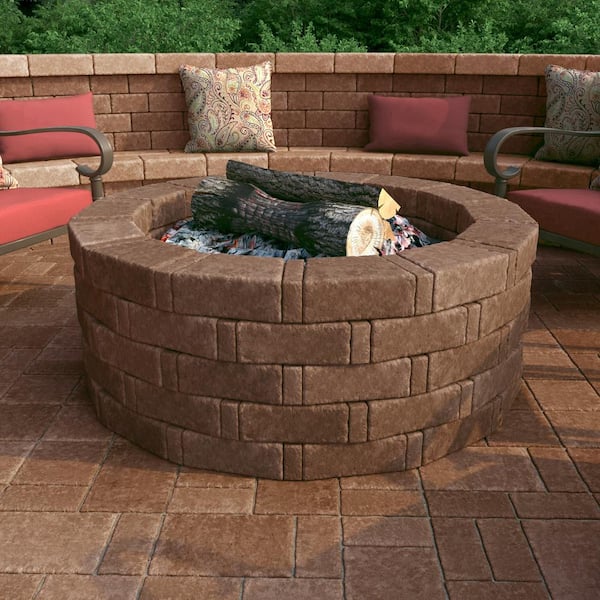 RumbleStone Square 7 in. x 7 in. x 1.75 in. Sierra Blend Concrete Paver (288 Pcs. / 98 Sq. ft. / Pallet)