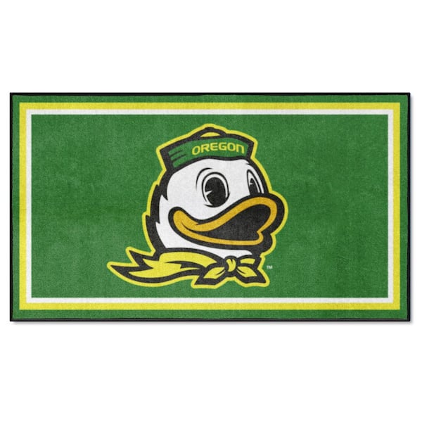 Fanmats Oregon Ducks 3ft. x 5ft. Plush Area Rug