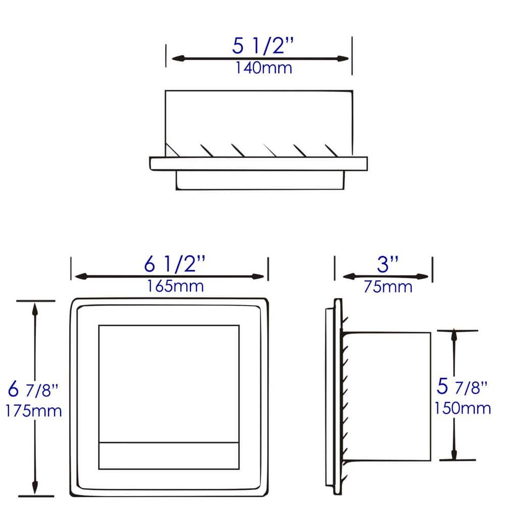 Black Matte Stainless Steel Recessed Toilet Paper Holder with Cover