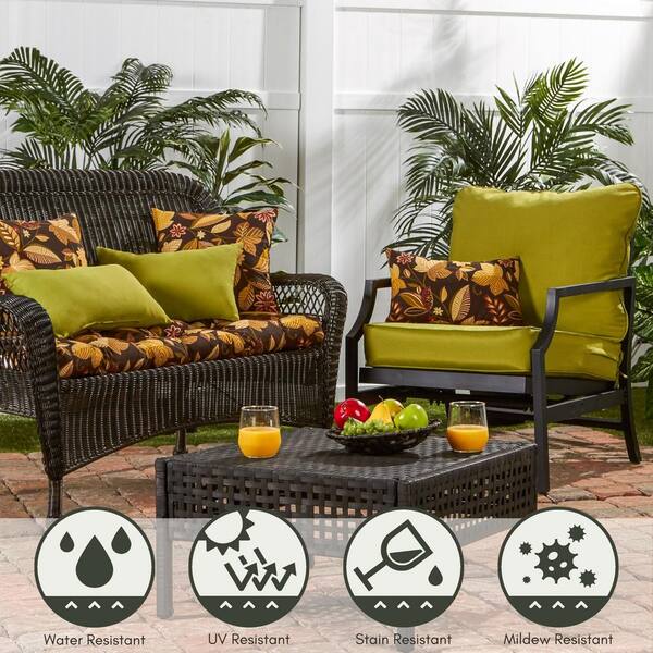 floral lumbar pillow