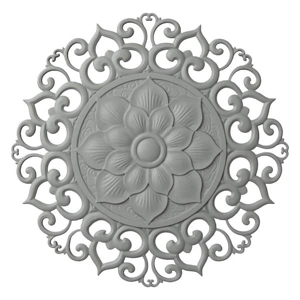 Ekena Millwork 48-1/4 in. OD x 1-1/8 in. P Melissa Ceiling Medallion