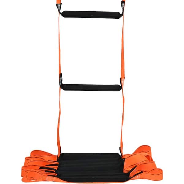 Fire Escape Ladder and Emergency 13 ft. Ladder for 2-3 Story Homes Reusable Portable for Windows and Sailboats