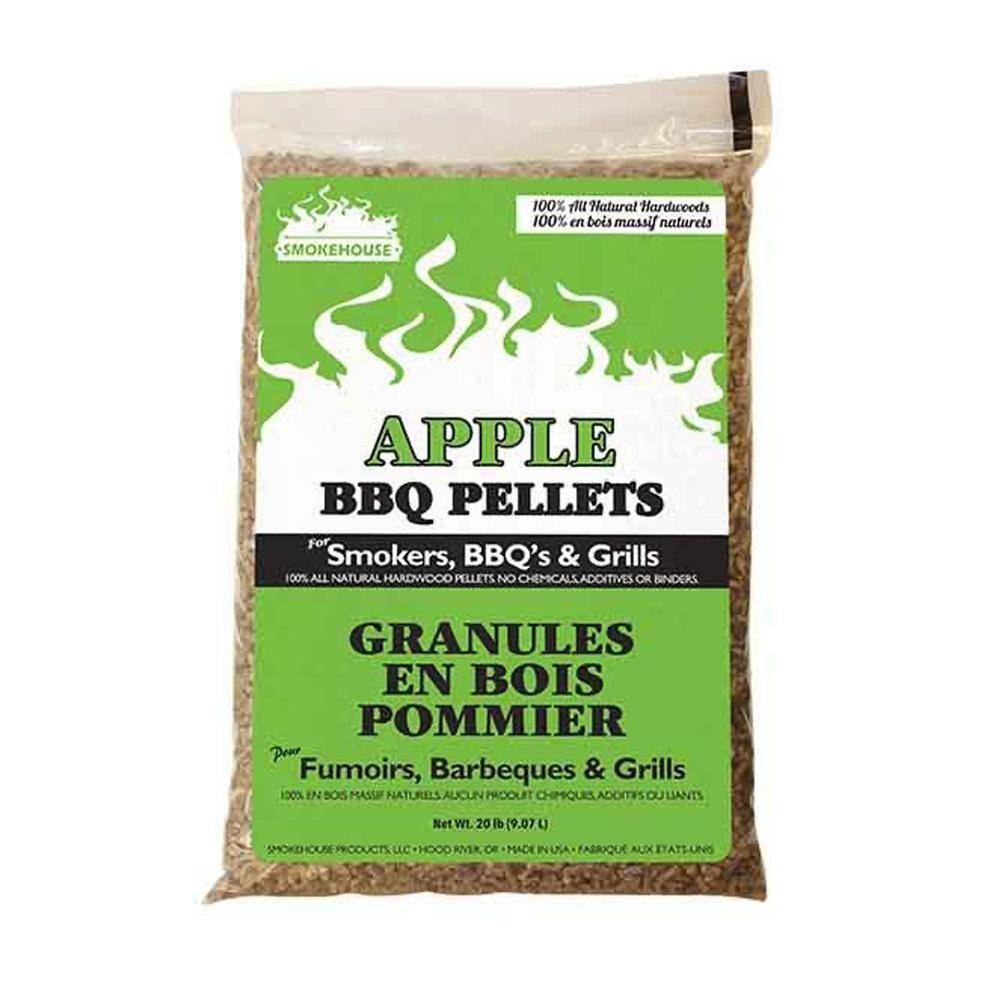 UPC 876628002685 product image for Smokehouse 20 lbs. Bag Apple BBQ Smoker and Grill Smoking Hardwood Wood Pellets | upcitemdb.com