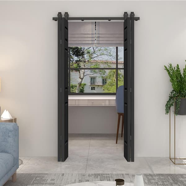 https://images.thdstatic.com/productImages/97534e8f-c98c-440b-9d9b-f5276e38145f/svn/black-calhome-bifold-doors-bifold-1300-4-top-bf-6panel-24d-2-44_600.jpg