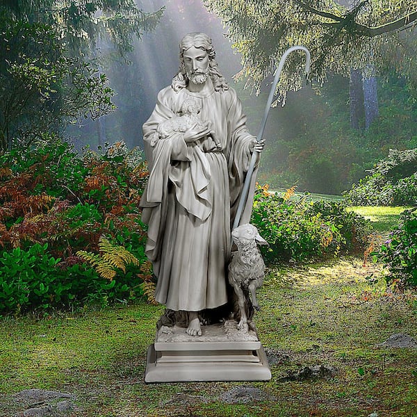 Reviews for Design Toscano 28 in. H Jesus The Good Shepherd Large