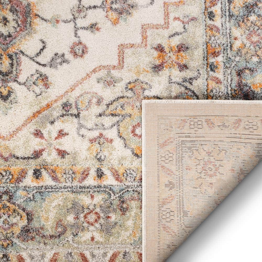 Rodeo Carno Multicolor Synthetic Bohemian Area Rug