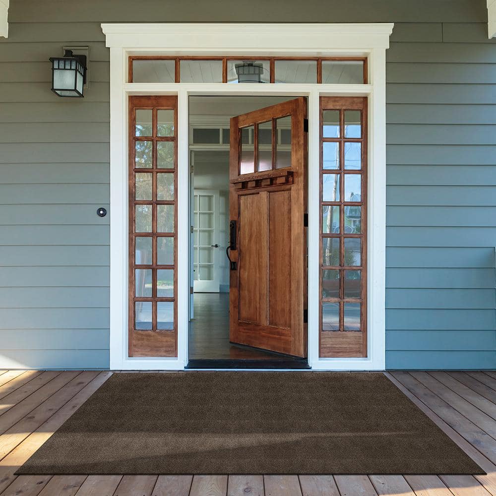 Heather Green 18" x 18" Peel and Stick Carpet Tiles