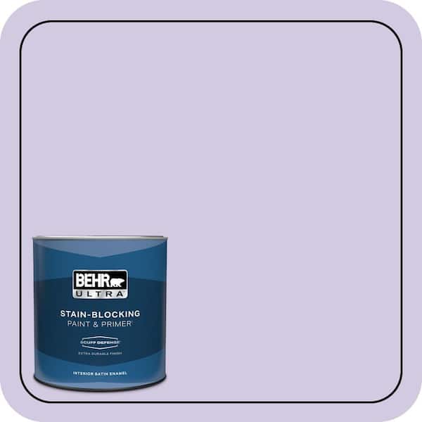 BEHR ULTRA 1 qt. #650C-3 Light Mulberry Extra Durable Satin Enamel Interior Paint & Primer
