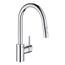 GROHE Concetto Single-Handle Pull-Out Sprayer Kitchen Faucet 1.75 GPM ...