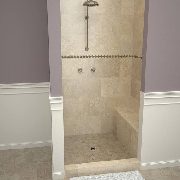 Tile redi discount redi bench shower