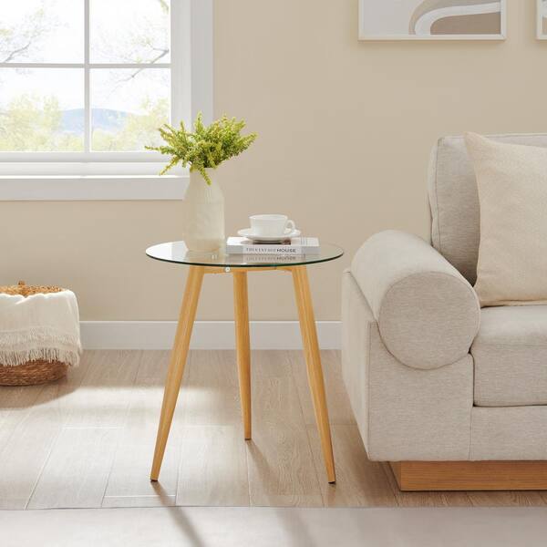 Small beech side table discount